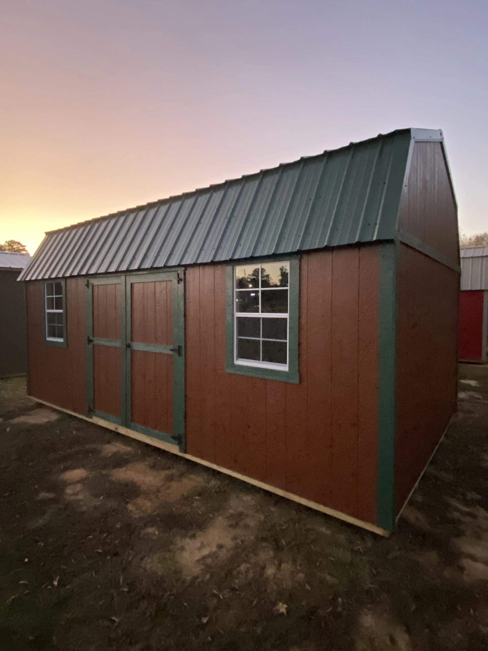 12X20 SIDE LOFTED BARN, ELDORADO LOT