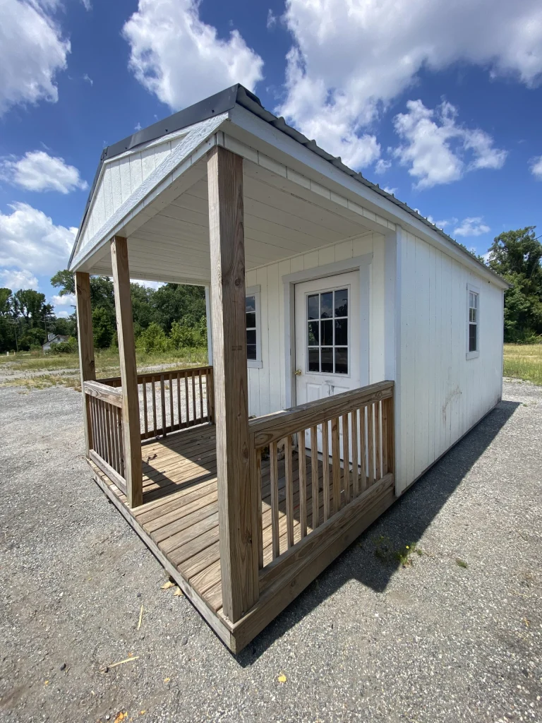 10X24 CABIN, PINE BLUFF LOT USED