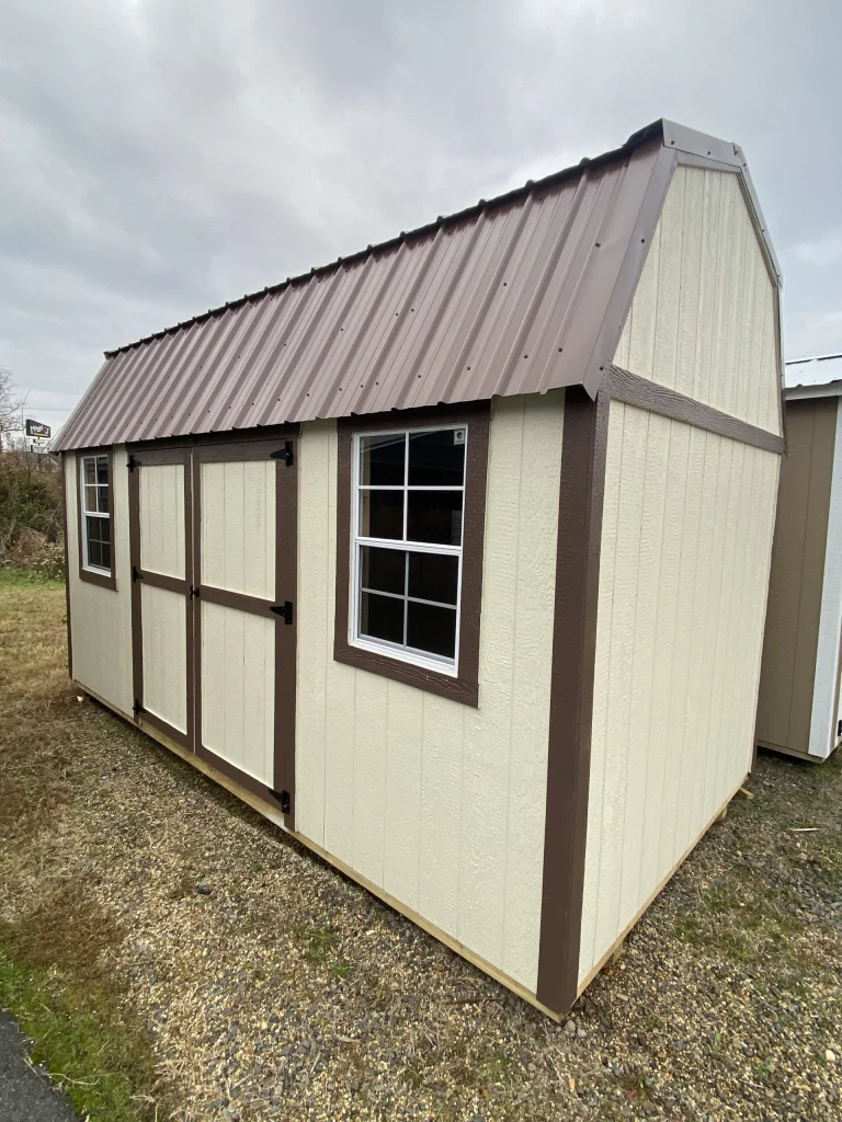 8×16 SIDE LOFTED BARN, MONTICELLO LOT