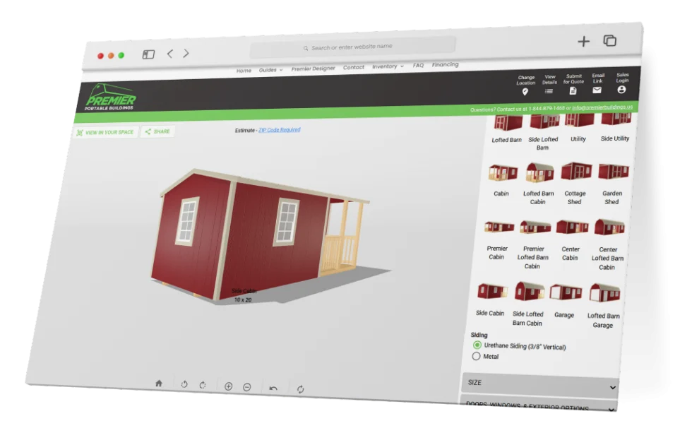 ShedView Shed Builder
